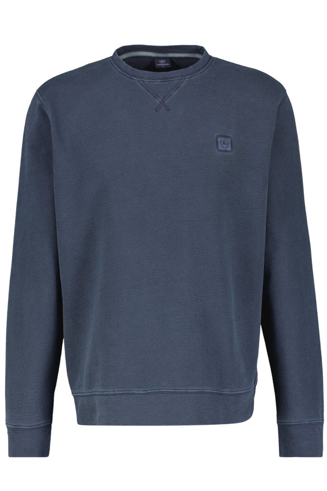 GEMELEERDE TRUI MET RONDE HALS 24D4013 485